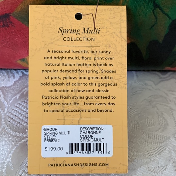 NWT Patricia Nash Bag spring Multi - Picture 11 of 13